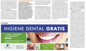 anuncio prensa clínica dental