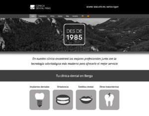 páginas web para clínicas dentales